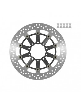 Disc frana fata NG -  KAWASAKI Z 1000 ABS 15-17, Z 1000 15-17, ZX6R 13-17, Z800 12-18, GTR 1400 07-18, ZZR 1400 06-18 (310X80X5MM) (5X10,5MM) flotant (centru aluminiu)