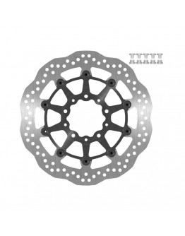 Disc frana fata NG -  KAWASAKI Z 1000 ABS 15-17, Z 1000 15-17, ZS6R 13-17, Z800 12-18, GTR 1400 07-18, ZZR 1400 06-18 (310X80X5,0MM) WAVE flotant