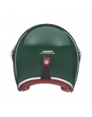 Casca jet NOX PREMIUM HERITAGE SOLID - Verde