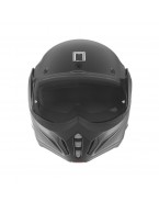 Casca Moto Modulara NOX STRATOS BLIND Matte Black - Negru mat