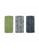 Bandana Comfy Oxford PAISLEY (3 pcs.) - Gri/Verde/Albastru