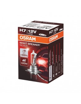 Bec OSRAM - H7 12V 55W PX26D NIGHT BREAKER SILVER (+100%)