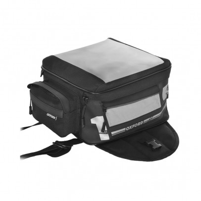 Geanta pentru rezervor Oxford M18 Tank Bag 18l - Negru/Gri