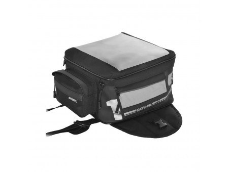 Geanta pentru rezervor Oxford M18 Tank Bag 18l - Negru/Gri