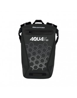 Ghiozdan Impermeabil Oxford V-20 Aqua 20L - Negru