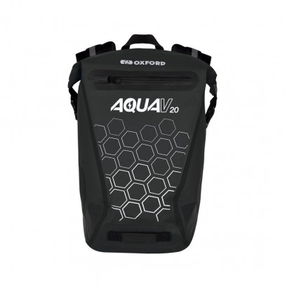 Ghiozdan Impermeabil Oxford V-20 Aqua 20L - Negru