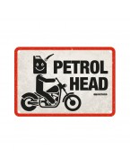 Placa metalica Oxford "Petrol Head"