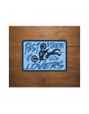 Placa metalica Oxford "Fast Bikers Make Slow"