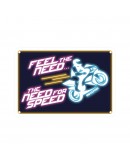 Placa metalica Oxford "Feel The Need The Need For Speed"