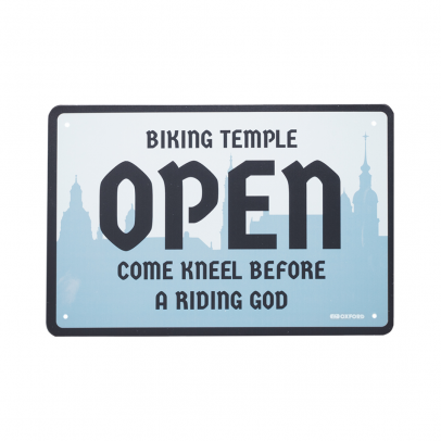 Placa metalica Oxford "Temple"