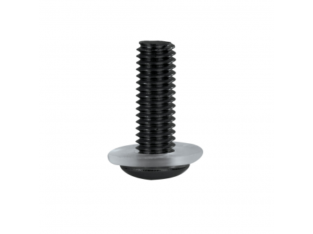 Set 8 suruburi parbriz moto Oxford Screen Screws- Negru