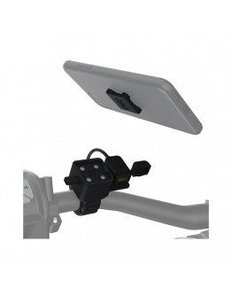 Suport telefon OXFORD CLIQR USB Type A Handlebar Mount