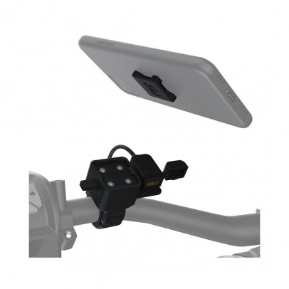 Suport telefon OXFORD CLIQR USB Type A Handlebar Mount