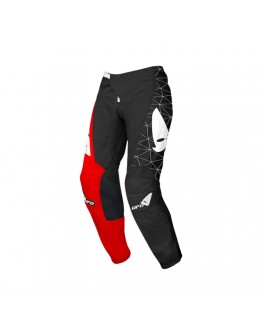 Pantaloni UFO Tecno Cross - Negru/Rosu