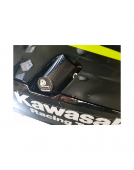 Protectie a pompei de apa din Aliaj de Aluminiu de la PP Tuning pentru Kawasaki Ninja 400 (2018 - ) și Kawasaki Z400 (2019 - 2023)