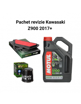 Pachet revizie Kawasaki Z900 2018+ Motul 5100 Filtre HifloFiltro