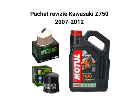 Pachet revizie Kawasaki Z750 2007-2012 7100 Filtre HifloFiltro