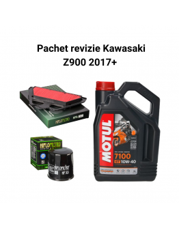Pachet revizie Kawasaki Z900 2017+ Motul 7100 Filtre HifloFiltro