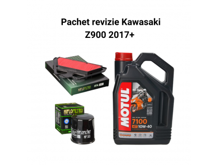 Pachet revizie Kawasaki Z900 2017+ Motul 7100 Filtre HifloFiltro