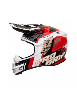 Casca cross-enduro PROGRIP PG3080 SPIRITS 2024/06 - Rosu,Negru