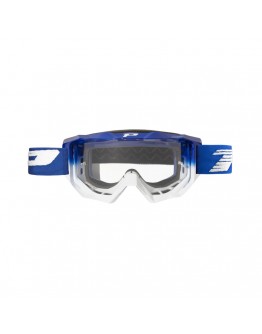 Ochelari cross-enduro PROGRIP GOGGLES PG3200-131 TR VENOM - Albastru/Alb