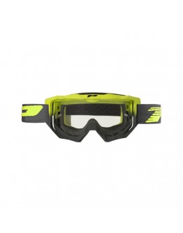 Ochelari cross-enduro PROGRIP GOGGLES PG3200-347 TR VENOM - Gri/Galben fluor