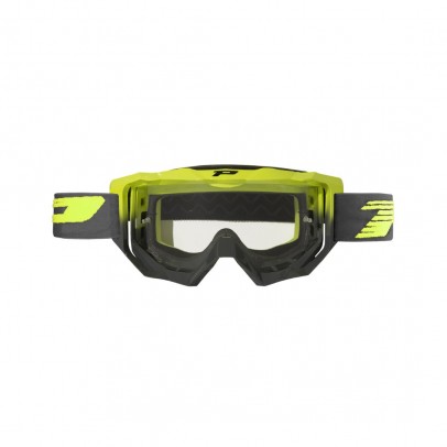 Ochelari cross-enduro PROGRIP GOGGLES PG3200-347 TR VENOM - Gri/Galben fluor