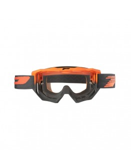 Ochelari cross-enduro PROGRIP GOGGLES PG3200-367 TR VENOM - Gri/Portocaliu