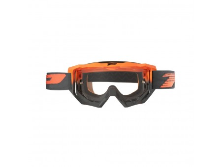 Ochelari cross-enduro PROGRIP GOGGLES PG3200-367 TR VENOM - Gri/Portocaliu