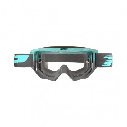 Ochelari cross-enduro PROGRIP GOGGLES PG3200-373 TR VENOM - Gri/Verde