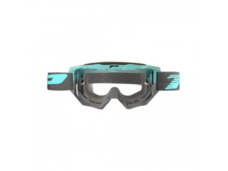 Ochelari cross-enduro PROGRIP GOGGLES PG3200-373 TR VENOM - Gri/Verde