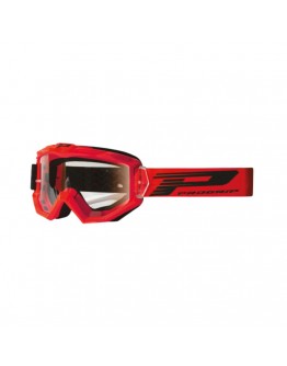 Ochelari cross-enduro PROGRIP GOGGLES PG3201 ATZAKI - Rosu