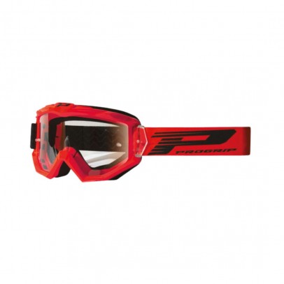 Ochelari cross-enduro PROGRIP GOGGLES PG3201 ATZAKI - Rosu