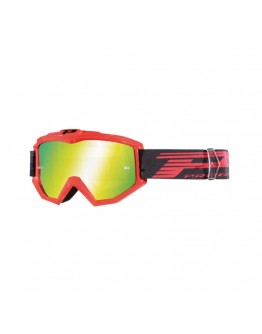 Ochelari cross-enduro PROGRIP GOGGLES PG3201 ATZAKI FL - Rosu