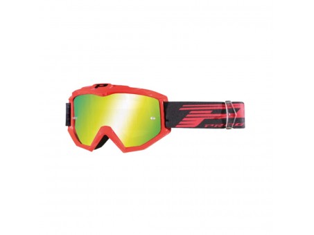 Ochelari cross-enduro PROGRIP GOGGLES PG3201 ATZAKI FL - Rosu