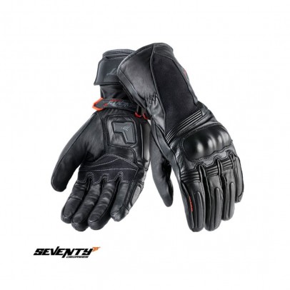 Manusi barbati Touring iarna Seventy model SD-T1 negru – WinterTex – degete tactile