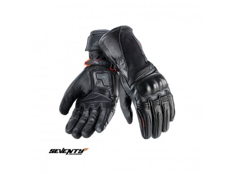 Manusi barbati Touring iarna Seventy model SD-T1 negru – WinterTex – degete tactile