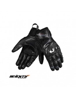 Manusi barbati Racing/Naked vara Seventy SD-N30 Mugello - Negru/gri – degete tactile