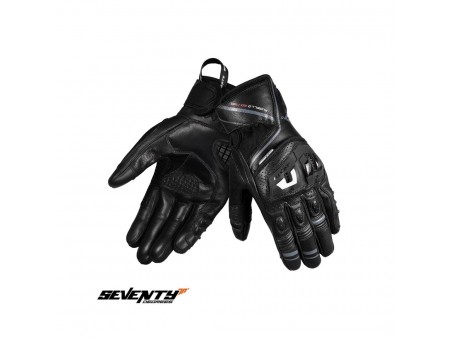 Manusi barbati Racing/Naked vara Seventy SD-N30 Mugello - Negru/gri – degete tactile