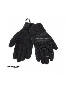 Manusi barbati Naked/Adventure vara Seventy SD-N60 Two Stroke - Negru – degete tactile