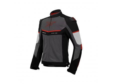 Geaca Moto Barbati Racing Vara Seventy SD-JR60 Thunder - Gri/Rosu