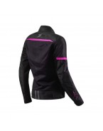 Geaca Moto Femei Racing Vara Seventy SD-JR30.2 Mojave - Negru/Roz