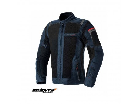 Geaca (jacheta) barbati Touring Seventy vara model SD-JT56 - Albastru/Negru