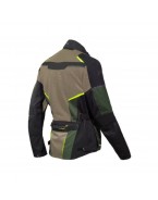 Geaca Moto Touring Seventy Barbati SD-JT70 Atacama Vara - Nisipiu/Verde/Galben Fluor