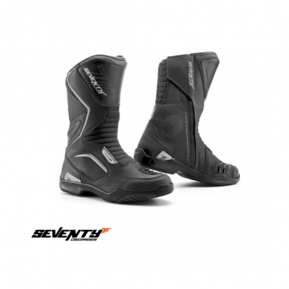 Ghete moto Touring Unisex Seventy model SD-BT2 - negru