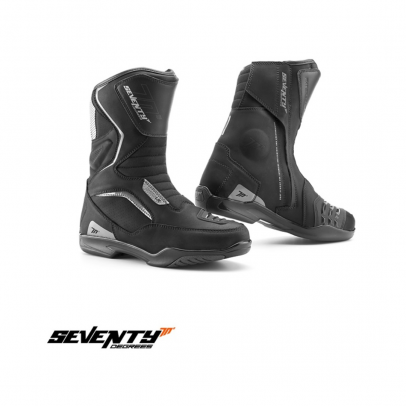 Ghete moto Touring Unisex Seventy model SD-BT3 - negru