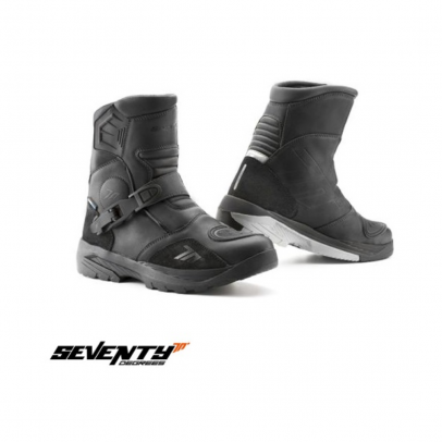 Ghete moto Adventure (Touring) Unisex Seventy model SD-BA5 - negru