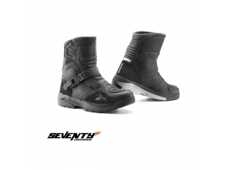 Ghete moto Adventure (Touring) Unisex Seventy model SD-BA5 - negru