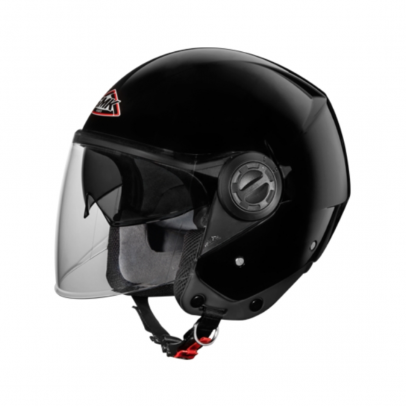 Casca open-face SMK COOPER MATT BLACK GL200 - Negru