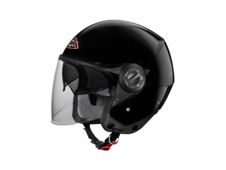 Casca open-face SMK COOPER MATT BLACK GL200 - Negru